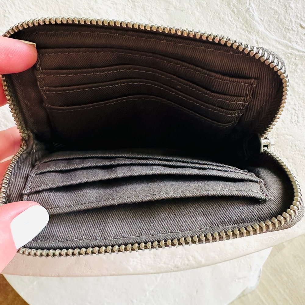 Fossil Wallet - Gray Soft Leather - image 3